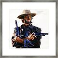 Clint Eastwood In The Outlaw Josey Wales Framed Print