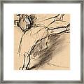 Dancer At The Bar Framed Print Dancer At The Bar Framed Print