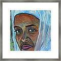 Ethiopian Lady Framed Print