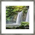 Heo Suwat Waterfall  #2 Framed Print