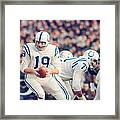 Johnny Unitas #4 Framed Print