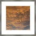 July 19-2013 Sunset Sky  #2 Framed Print