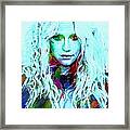 Kesha Framed Print