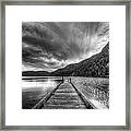 Lake Crescent In Olympic National Park #2 Framed Print