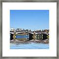 Lambeth Bridge Thames London #2 Framed Print