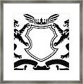 Lion Crest #2 Framed Print