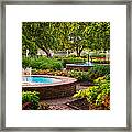 Morning Garden Framed Print