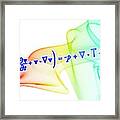 Navier-stokes Equation #2 Framed Print