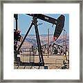 Oil Production #2 Framed Print