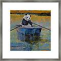 Panda Reflections Framed Print