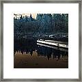 Quiet Moments Reading #3 Framed Print