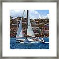 Racing At St. Thomas 1 #2 Framed Print