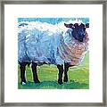 Sheep Painting #3 Framed Print