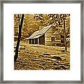 Smoky Mountain Cabin #2 Framed Print