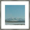Snow Covered Mountain #2 Framed Print