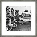 Soldiers On The Maginot Line #2 Framed Print