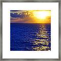 Sunrise At Sea #2 Framed Print