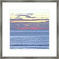 Sunrise In Florida Riviera Framed Print