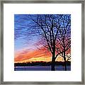 Sunset At Jonas Park Annapolis #2 Framed Print