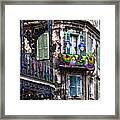 The French Quarter During Mardi Gras #1 Framed Print