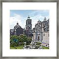 The Metropolitan Cathedral Of The Assumption Of Mary Of Mexico City #2 Framed Print