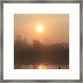 The Peace Of Dawn Framed Print