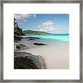 Trunk Bay At St. John Us Virgin Islands #2 Framed Print