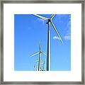 Wind Turbine Farm  #2 Framed Print