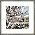 Winter Cabin #2 Framed Print