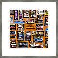 2013 Broadway Fall Collage Framed Print