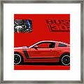 2013 Mustang Boss 302 Framed Print