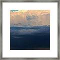 First Storm Cells Of 2014 Framed Print