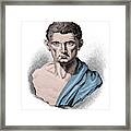 Aristotle, Ancient Greek Philosopher #22 Framed Print