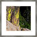 23494 Oak Creek Rock Framed Print