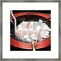 Laboratory Equipment In Science Research Lab Framed Print