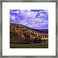 Classic Vermont Foliage. #18 Framed Print