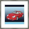 Porsche 996 Framed Print