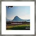 Bench On The Lakefront #3 Framed Print