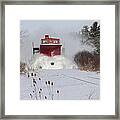 Canadian Pacific Snow Plow #3 Framed Print