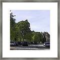 Cars On A Street In Edinburgh #3 Framed Print