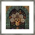 Dia De Muertos Madonna Framed Print