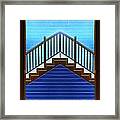 Distorted Stairs #3 Framed Print