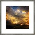 Drive-by Sunset #3 Framed Print
