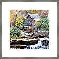 Glade Creek Grist Mill 1 Framed Print