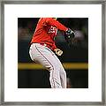 Los Angeles Angels Of Anaheim V Arizona #3 Framed Print