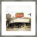 On The Corner #4 Framed Print