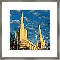 Portland Oregon Lds Temple #3 Framed Print