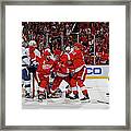 Tampa Bay Lightning V Detroit Red Wings #3 Framed Print