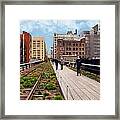 The High Line Urban Park New York Citiy #3 Framed Print