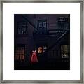 The Red Gown Framed Print